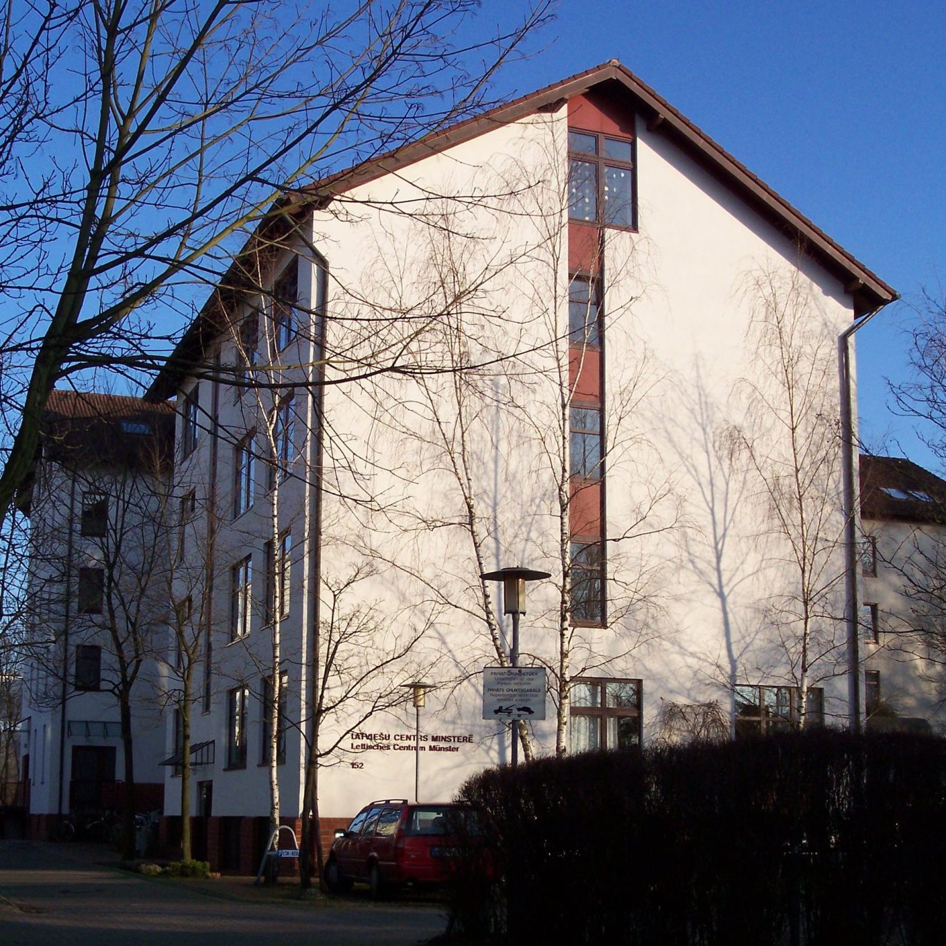 Foto: Stahlkocher, CC BY-SA 3.0, Wikimedia Commons Gebäude des Lettischen Gymnasiums Münster